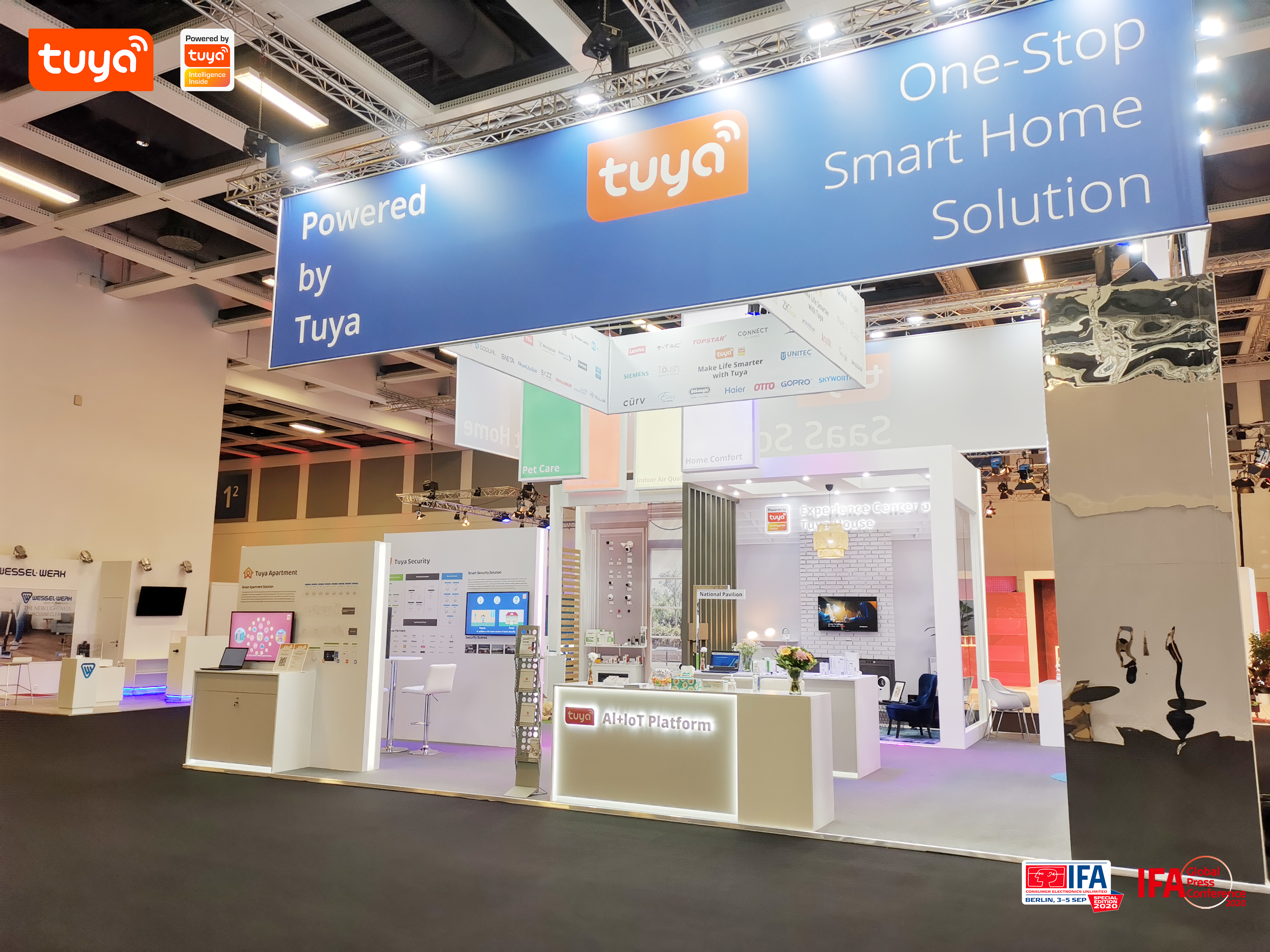 IFA 2020 涂鸦智能展位现场