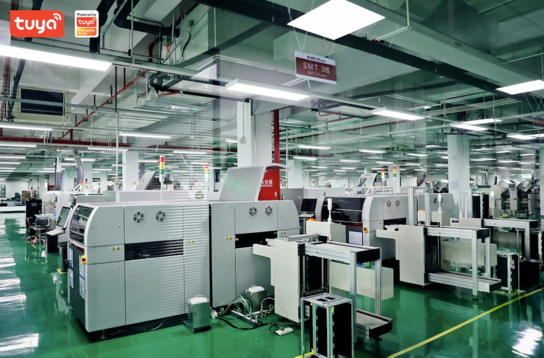 鸿世电器生产线