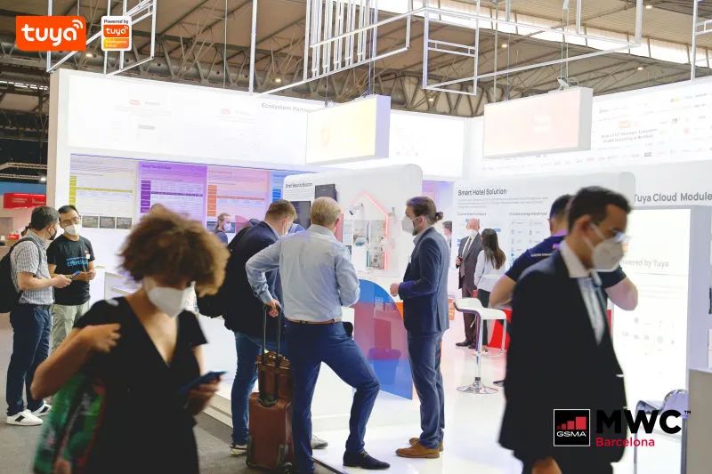 MWC 2021涂鸦智能展位