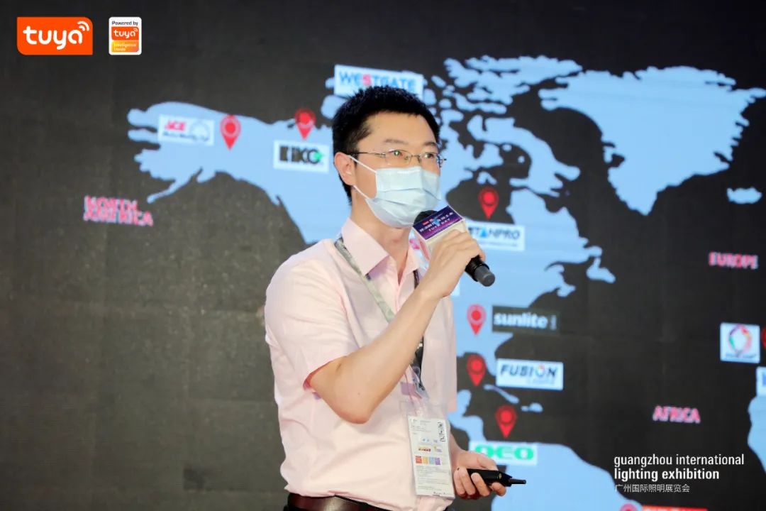 红壹佰智能照明产品总监郭跃群