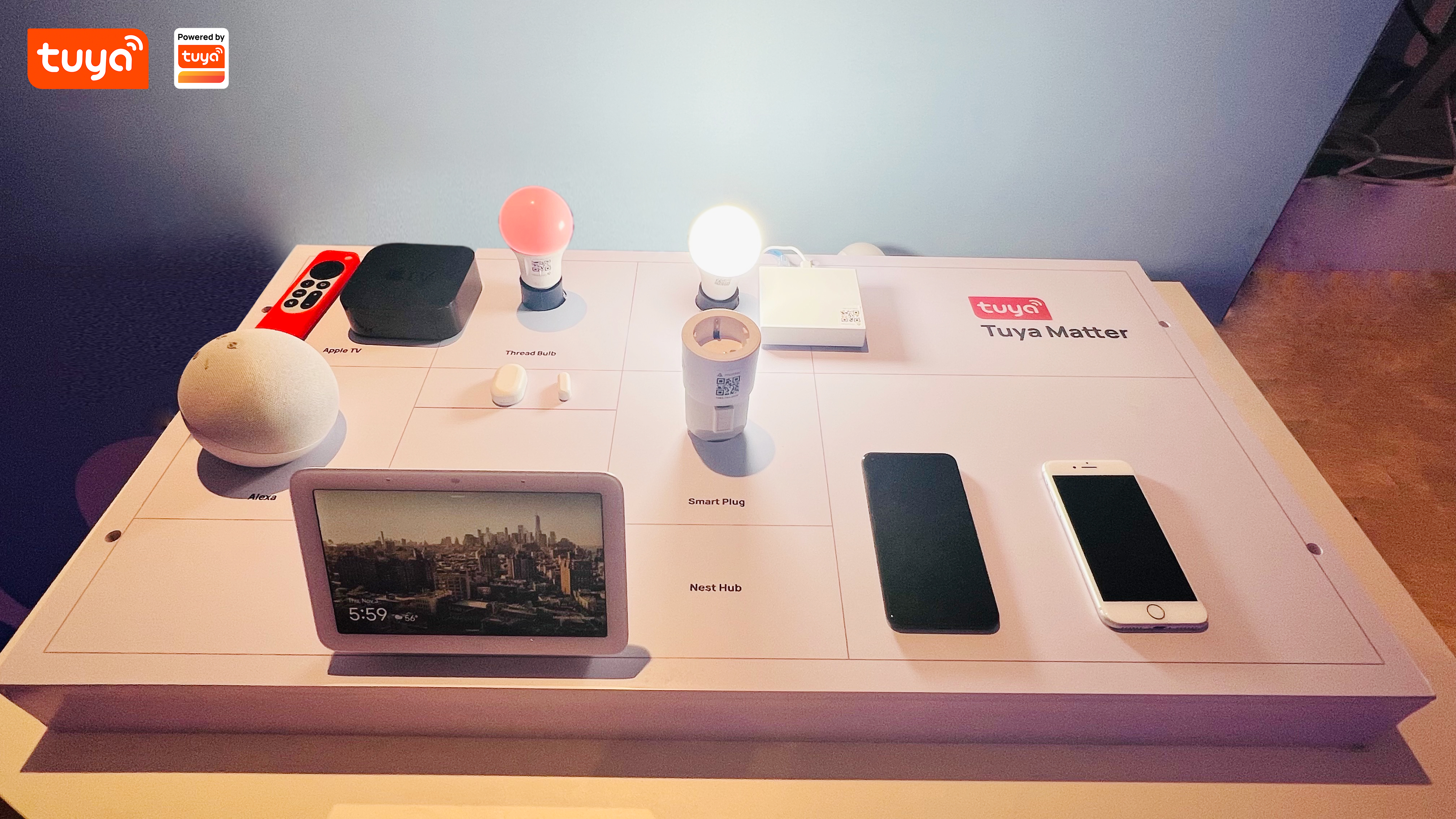 涂鸦支持Matter解决方案演示台