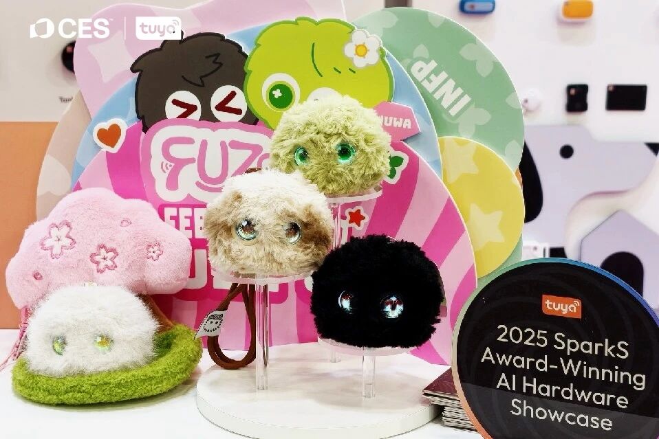 【芙崽在CES 2026涂鸦智能展厅】